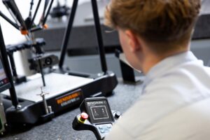 Status Metrology testing out renishaw equator gauging 300
