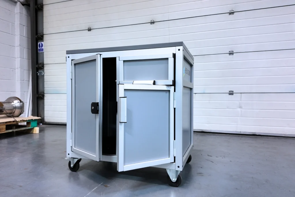 Small metrology trolley available from status metrology