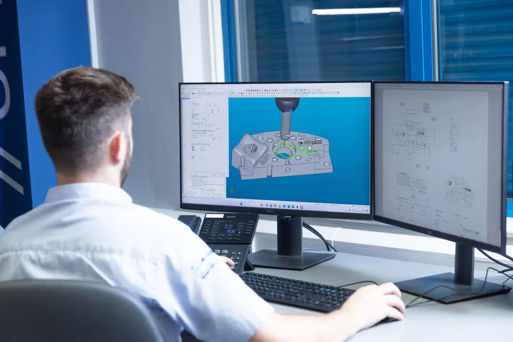Experienced CMM programmer using PC-DMIS software for dimensional inspection